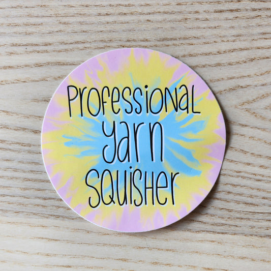 Sticker – professional yarn squisher